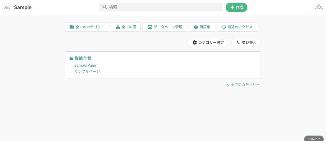 カテゴリーページからページを作る